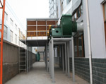 Spray air purification system